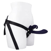 Evolved GIVING VIBES Rechargeable Vibrating Strap-On Black Strap On Sextoys